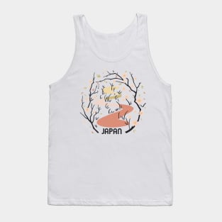 Japanese Sakura Path Tank Top